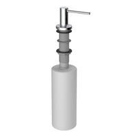 SEIFENSPENDER aus Edelstahl, Rund, Gebürstet, von oben Befüllbar - Edelstahlfarben, Metall (79/33.5/79cm) - VIZIO