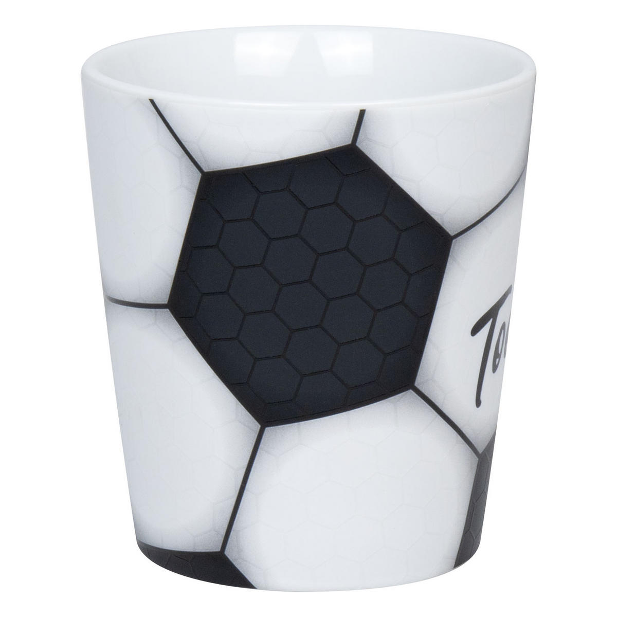 KAFFEEBECHER Fußball - Tooooor! - Naturfarben, Keramik (0.38L) - Könitz