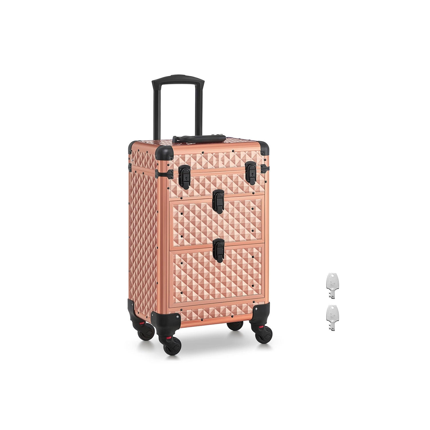 KOSMETIKKOFFER MASERU - Goldfarben, Kunststoff (24/56/34cm) - Hansiro