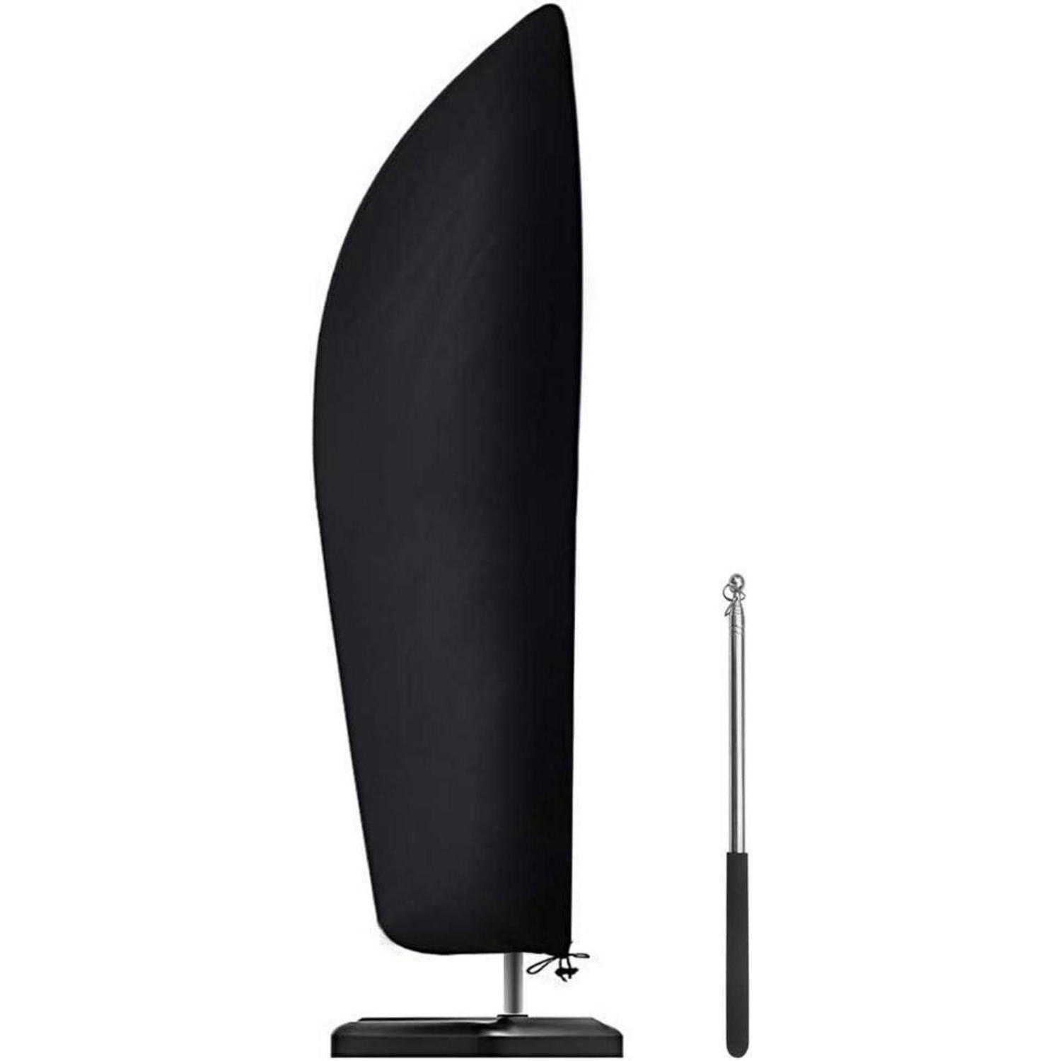 SONNENSCHIRM Schutzhülle mit Stab 265 cm 210D Oxford-Gewebe - Schwarz, Textil (40/50/50cm)