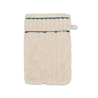 WASCHHANDSCHUH COSY KNITS - Naturfarben/Dunkelblau, Textil (20/15cm) - MÖVE