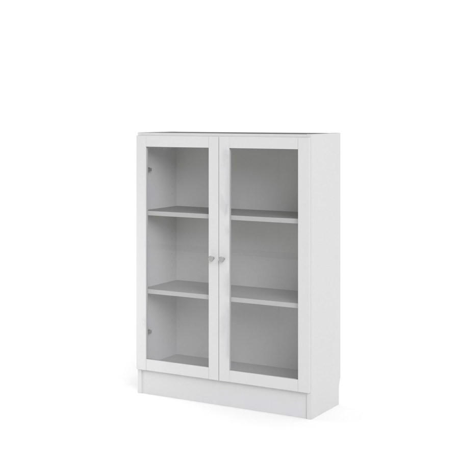 REGAL Weiß - Weiß, Holzwerkstoff (79/107/28cm) - ebuy24