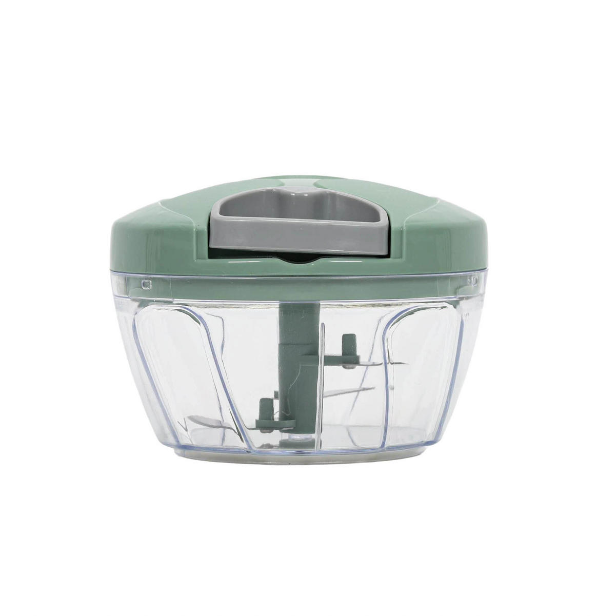 GEMÜSE- UND OBSTSCHNEIDEMASCHINE manuell 13/9 cm - Grün, Kunststoff - Excellent Houseware