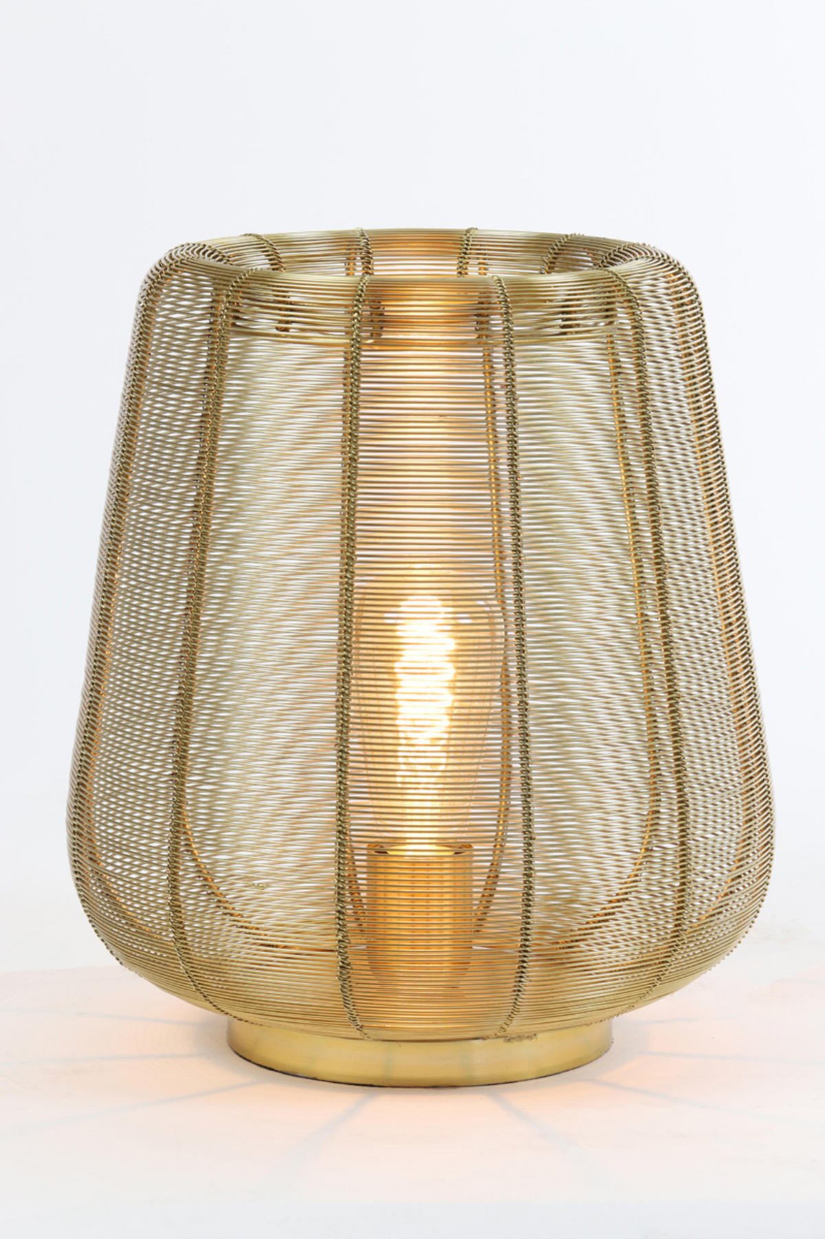 TISCHLAMPE Adeta Gold Ø29/31,5 cm - Goldfarben, Metall (29/29/31.5cm) - Light & Living