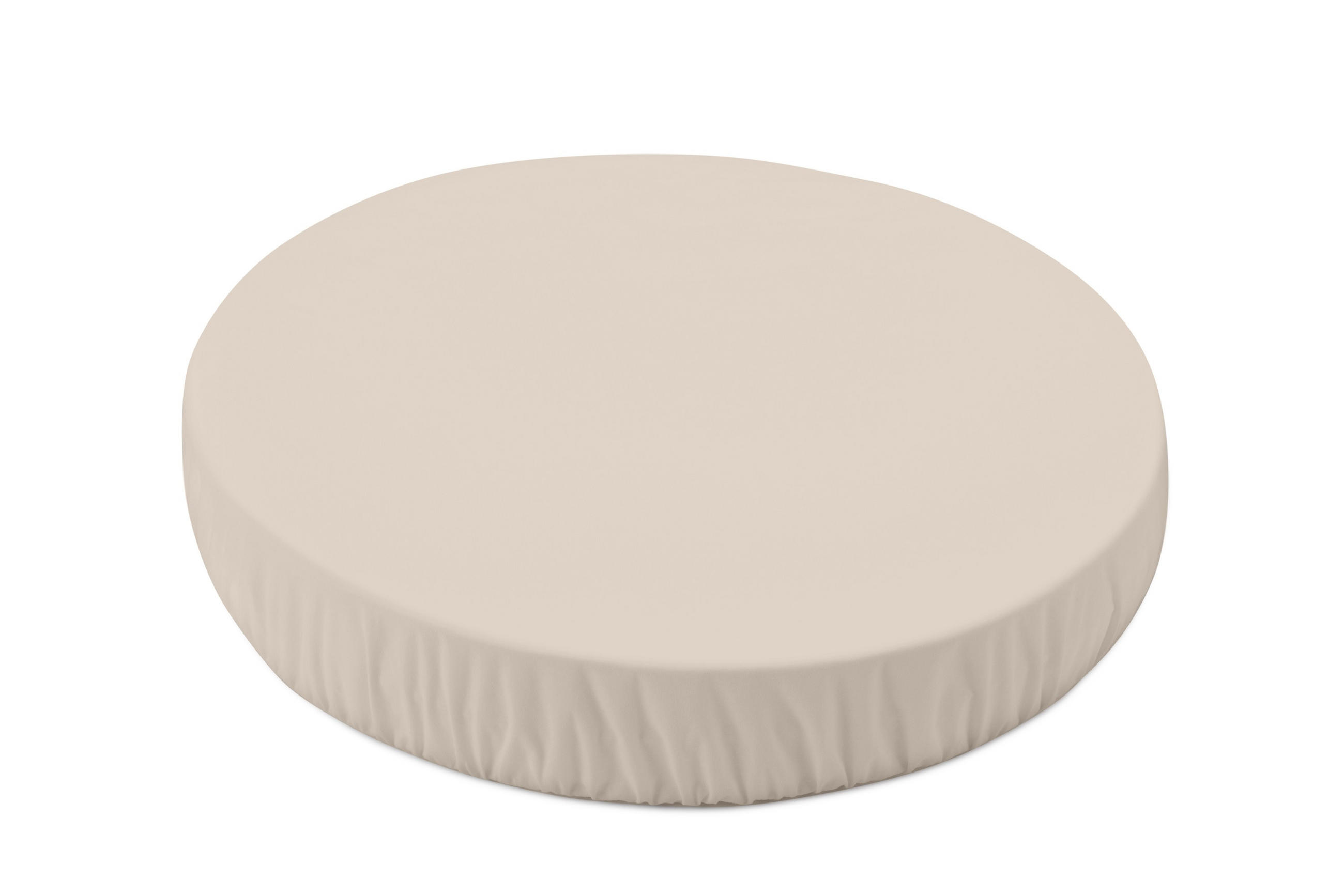 BABY Spannbettlaken 7in1 oval - Beige, Textil (73/73cm) - waldin