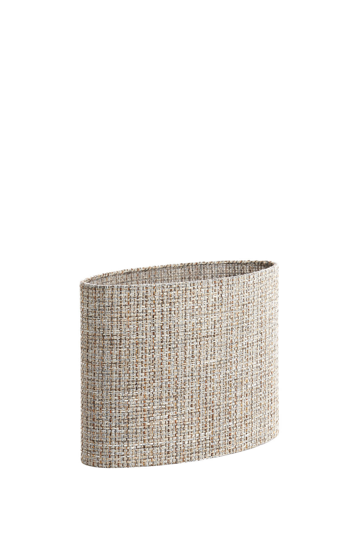 LAMPENSCHIRM Okavi Braun 38/17.5/28 cm - Braun, Textil (38/17.5/28cm) - Light & Living