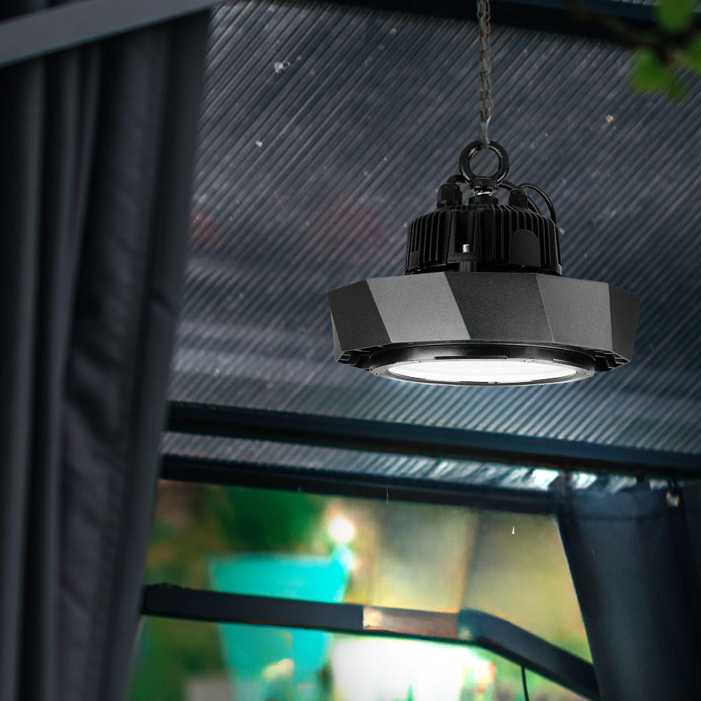 LED STRAHLER Schwarz Metall - Schwarz, Metall (14.5/14.5/26cm)