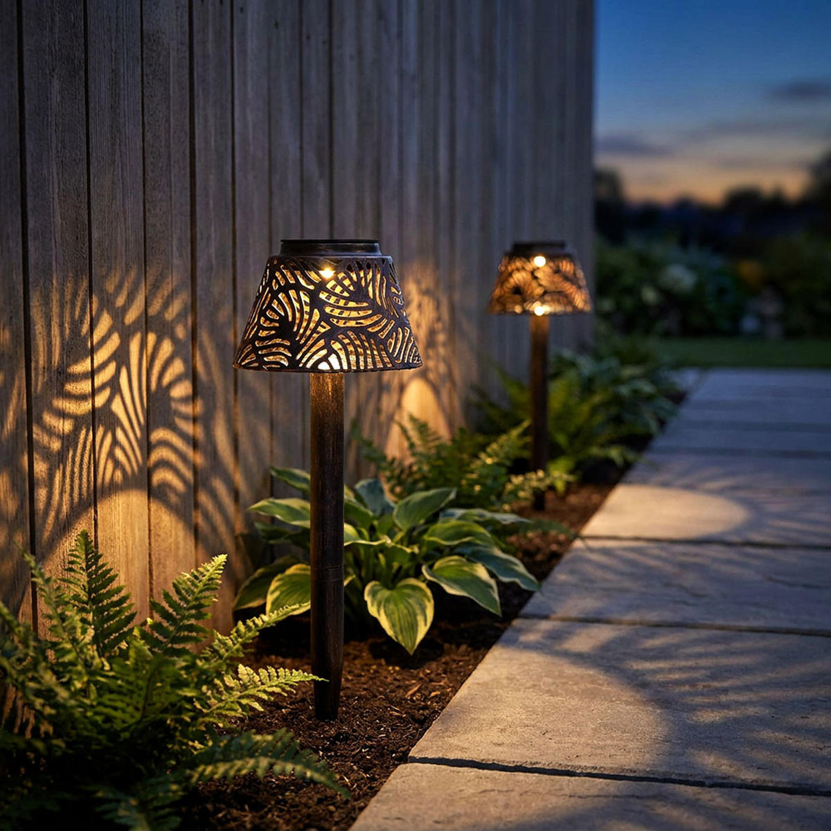 LED AUSSENLEUCHTE Metall Kupfer - Kupferfarben, Metall (13.8/13.8/27cm) - Globo Lighting