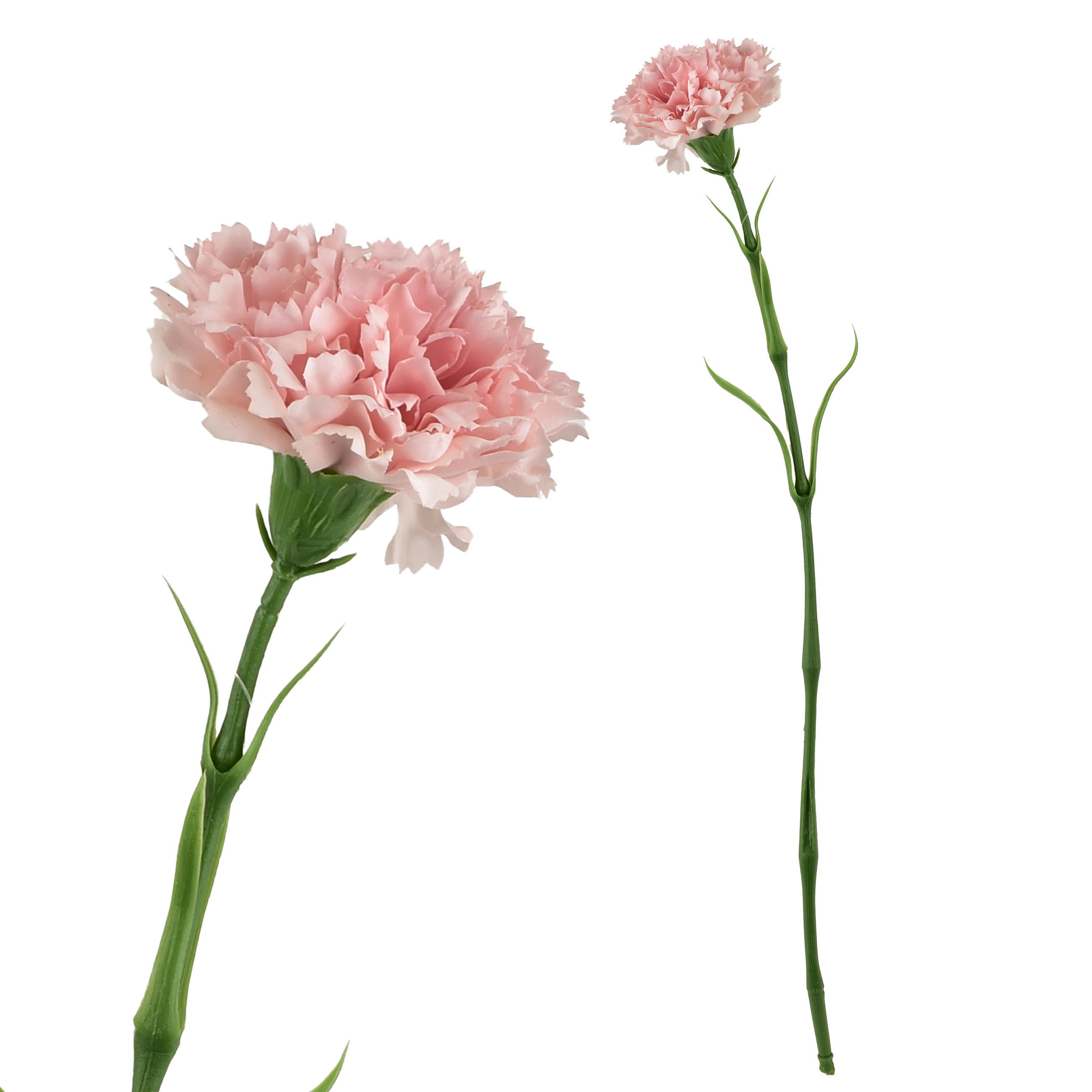 KVĚTINA, plast, oranžová - světle růžová, plast (50cm) - Mondex