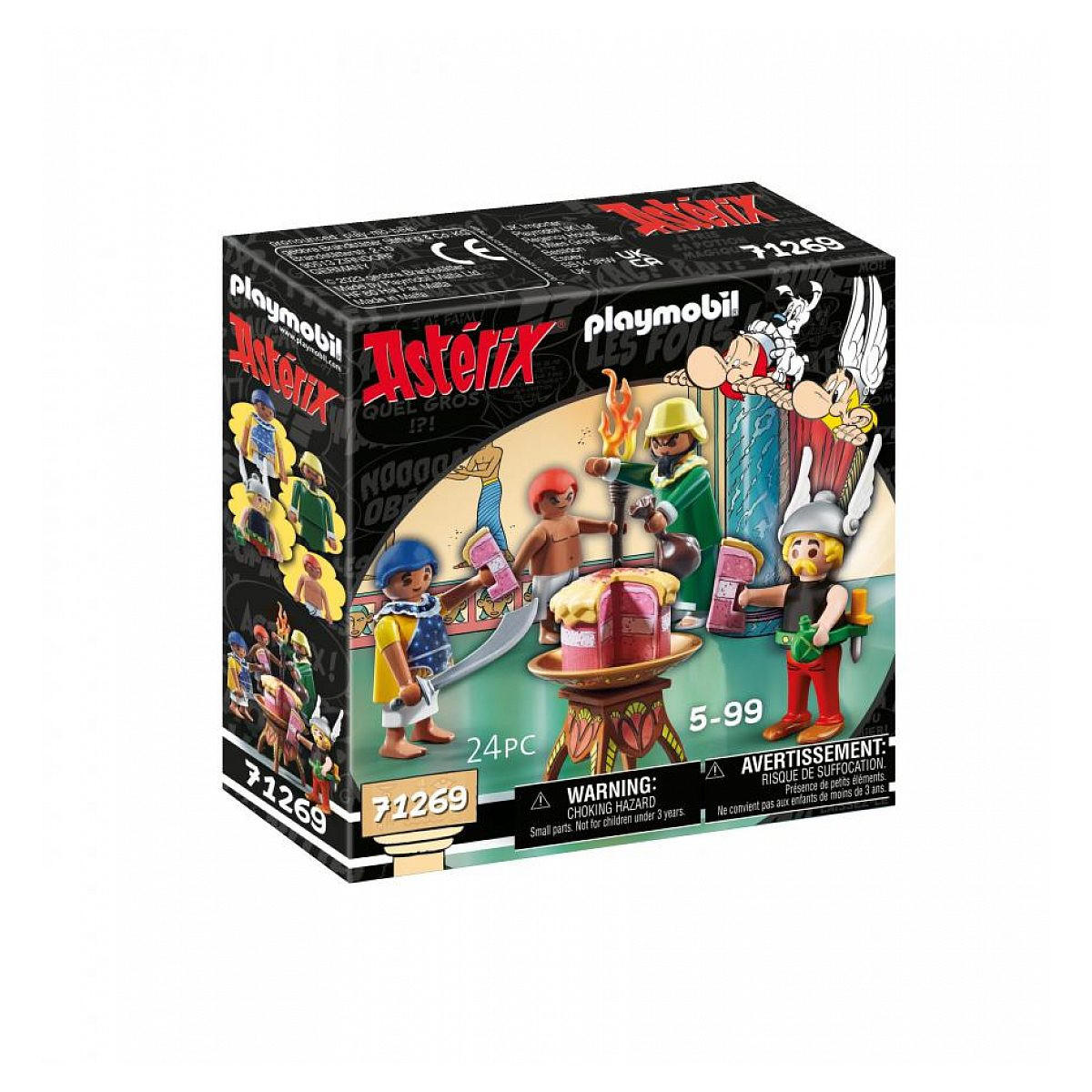 SPIELSET Amonbofis-Giftkuchen - Gelb, Kunststoff (4/14/14cm) - Playmobil
