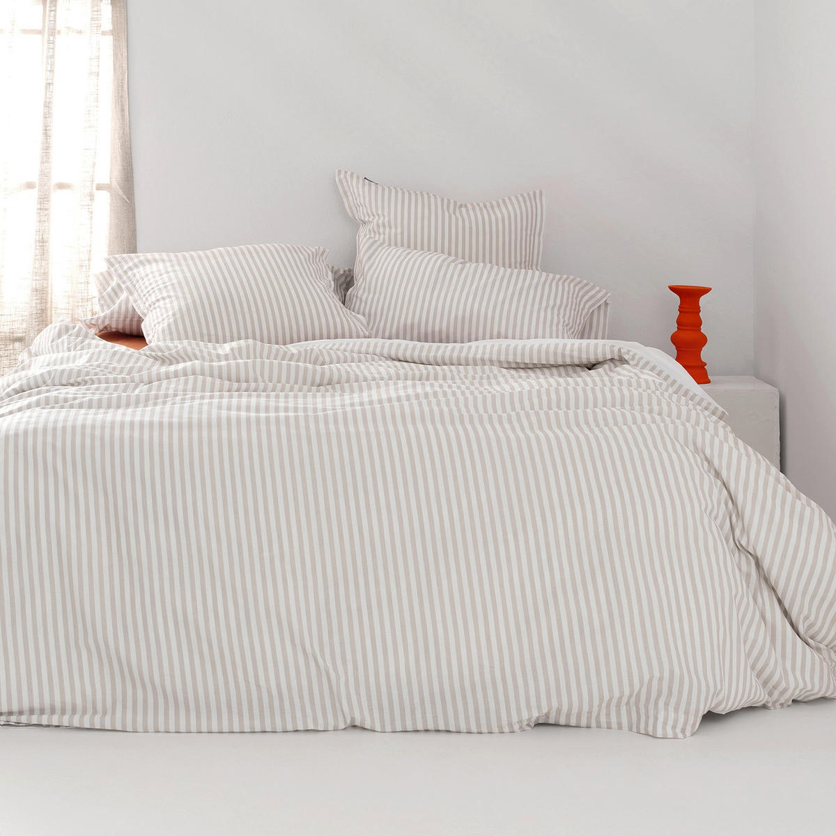 BETTBEZUG layering 200x200 cm (komfortgrösse) beige - Beige, Textil (200/200cm) - Happy Friday