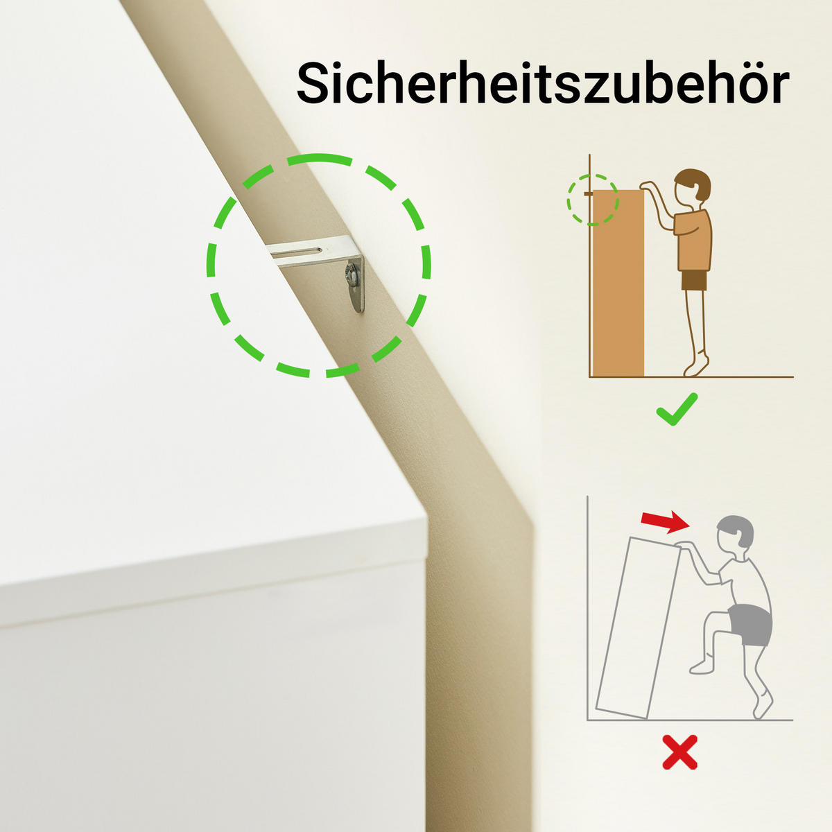 SCHUHSCHRANK Weiß-Natur - Weiß/Naturfarben, Holz/Holzwerkstoff (80/122/34cm) - SoBuy