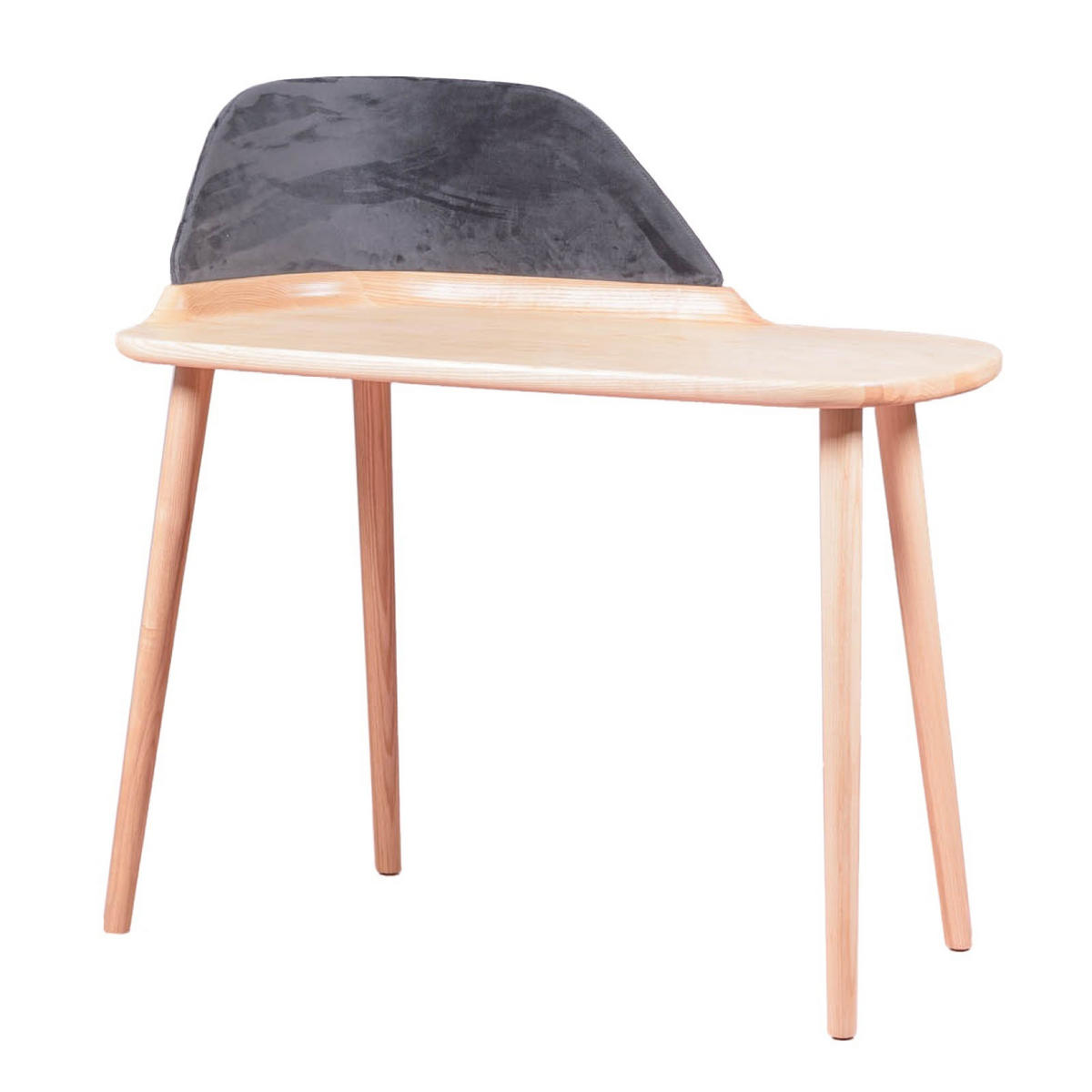 SCHREIBTISCH Rechteckig Eschefarben 56/109/75 cm - Eschefarben, Holz (56/109/75cm) - Nest Dream