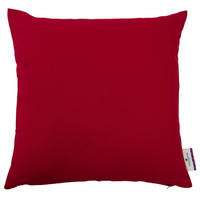 ZIERKISSENHÜLLE Dove dunkelrot 50x50cm - Dunkelrot, Textil (50/50cm) - Tom Tailor