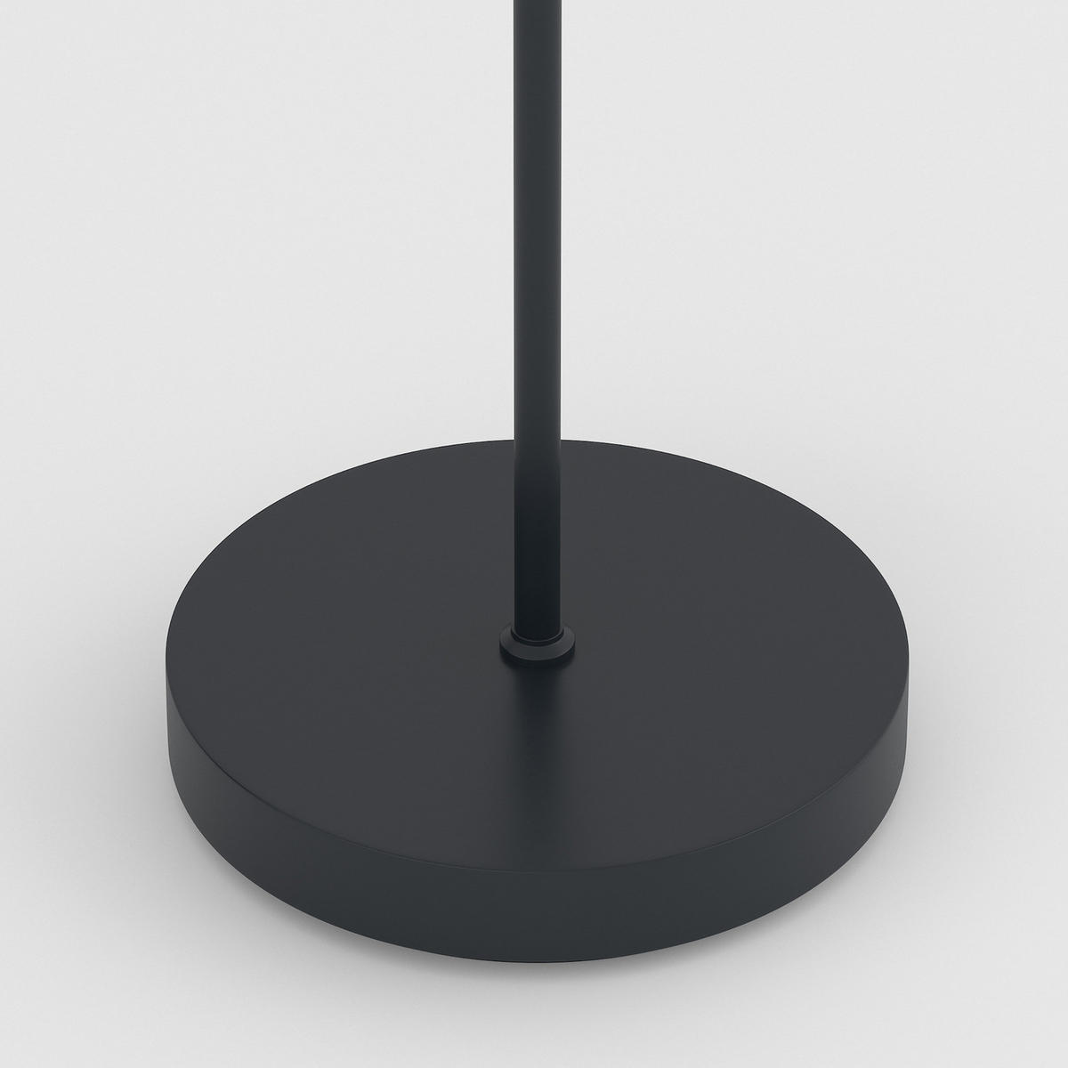 AKKU-STEHLEUCHTE - Eisen / Kunststoff - Dimmbar - Schwarz, Kunststoff/Metall (20/20/147cm) - home24