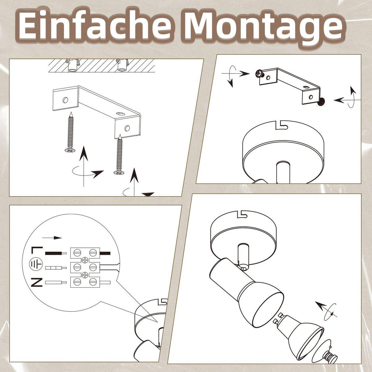 DECKENLEUCHTE Warmeschimmer 13.5/8/9cm - Schwarz, Metall (13.5/8/9cm) - Nettlife