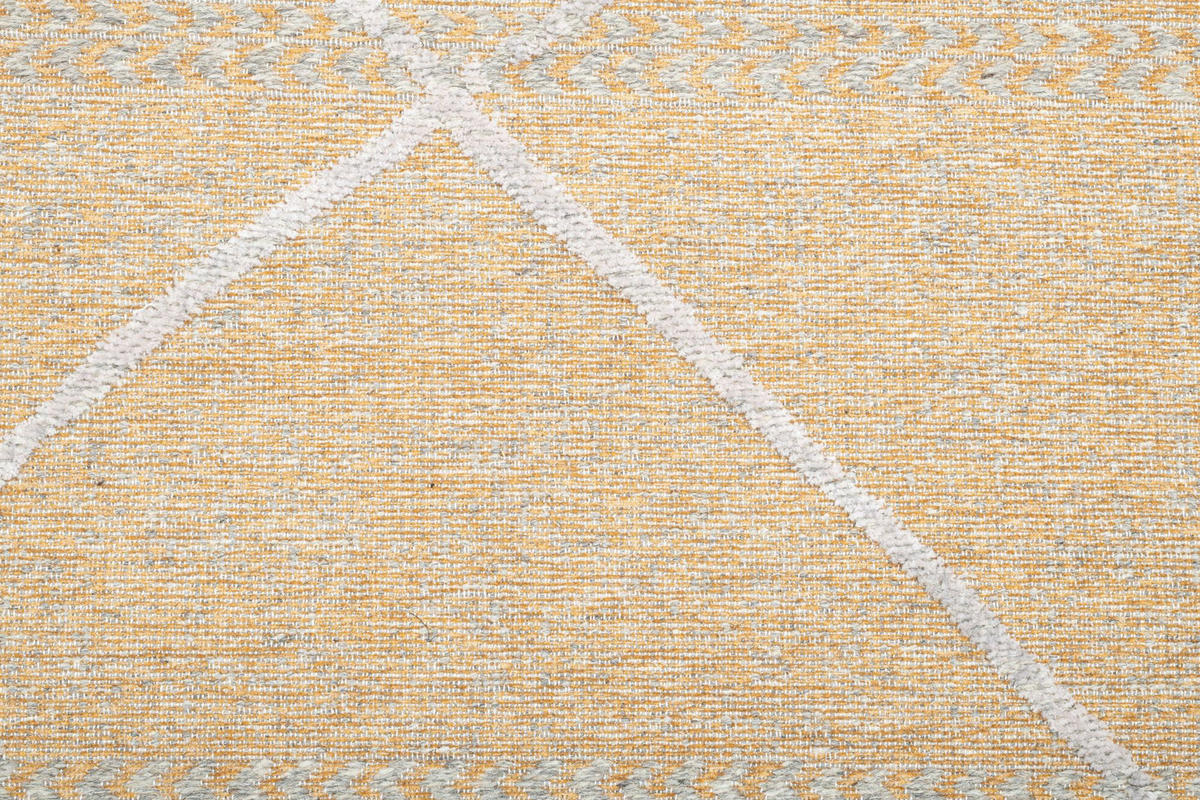FLACHWEBTEPPICH Braderup 80x200 cm - Goldfarben, Textil (80/200cm) - Sansibar SYLT