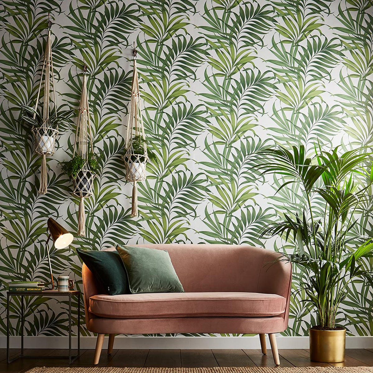 VLIESTAPETE - Yasuni Lush Green - Grün, Papier/Kunststoff (52/1005cm) - Graham & Brown