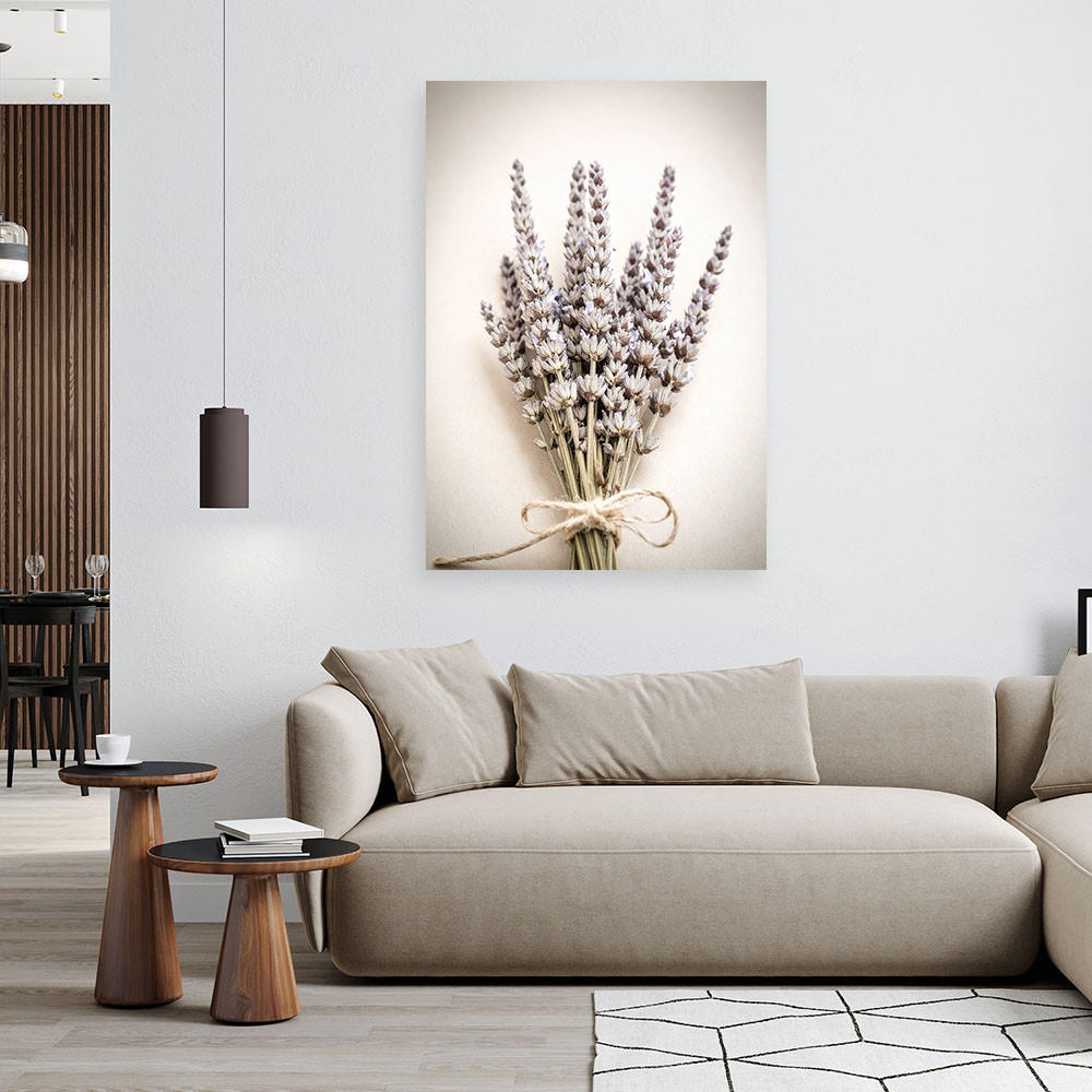 LEINWANDBILD @Pflanzen Natur Boho 70x100cm - Beige, Textil (70/100cm) - Feeby