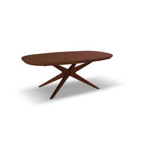 ESSTISCH BASTION Ausziehbar 200 - 300 / 110 x 76 cm - Braun, Holz (200/110/76cm) - MASSENO