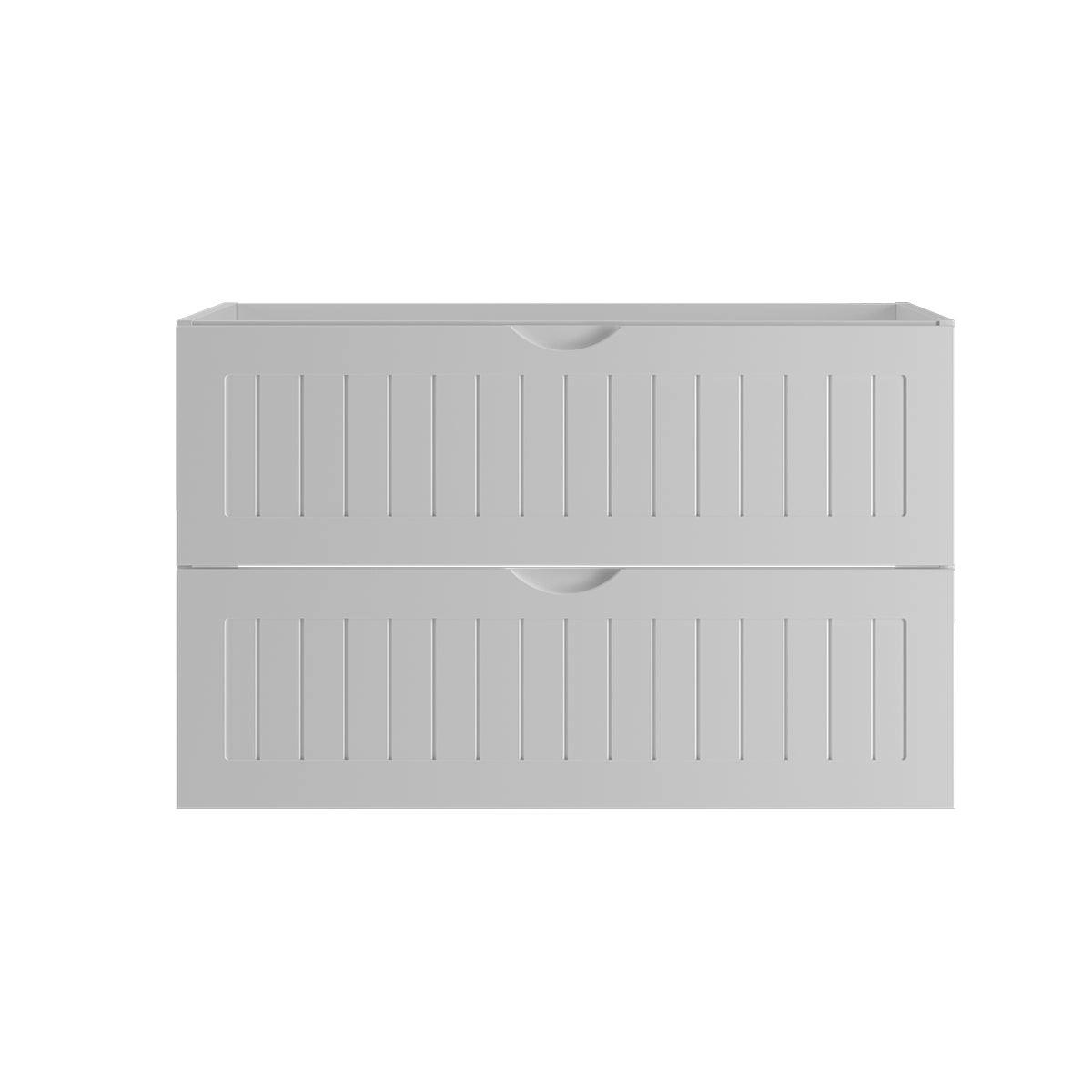 WASCHTISCHUNTERSCHRANK 80cm Soline Weiß - Weiß, Holzwerkstoff (80/50/45.8cm) - Petits-meubles
