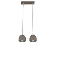 HÄNGELEUCHTE - Graubraun, Metall (6.5/27/120cm) - Lumicom