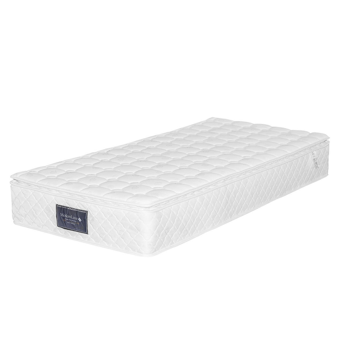 POLSTERBETT 90/200 cm Beige aus Baumwolle, Leinen und Metall mit Stauraum - Beige, Textil (90/200cm) - OKMYHOME