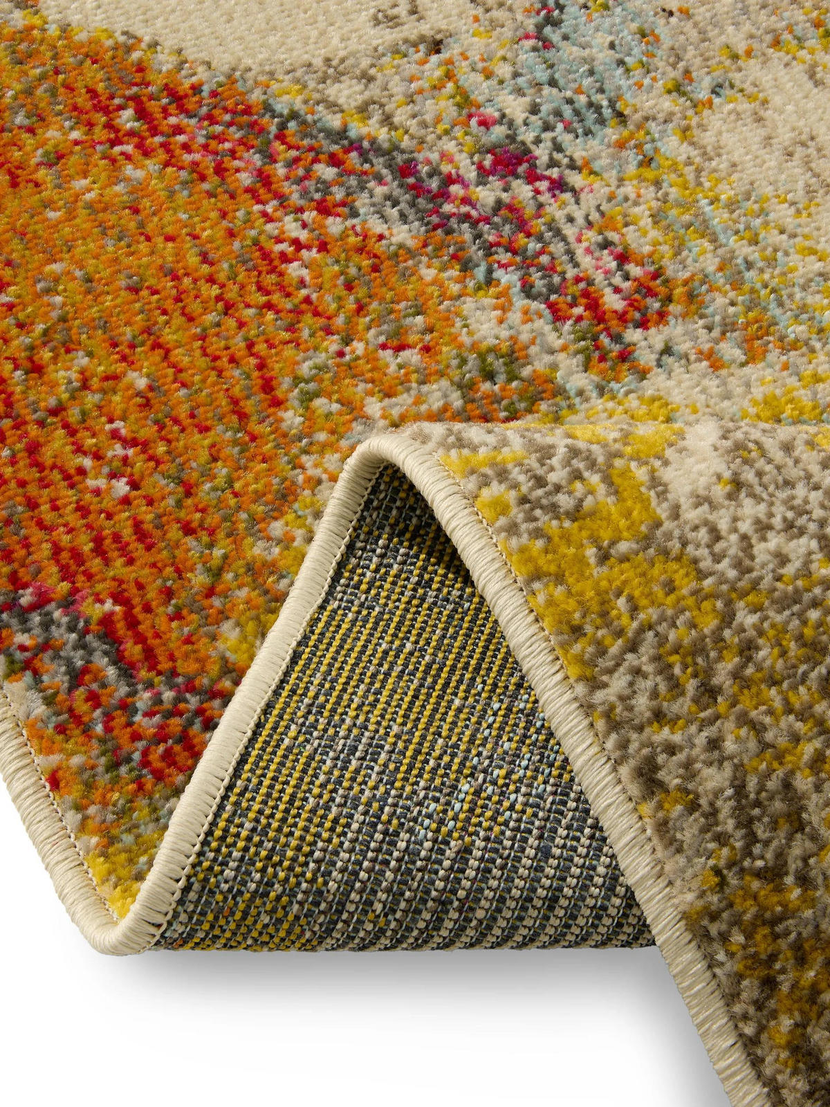 TEPPICH Casa Beige/Multicolor 120x170 cm - Beige, Textil (120/170cm) - benuta Nest