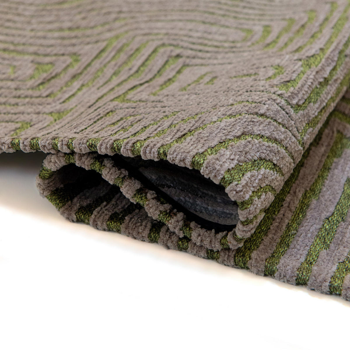 TEPPICH Tabasco Green Beach 80/150 cm - Grün, Textil (80/150cm) - Lola&Moi
