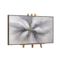 GEMÄLDE Goldener Moment Schattenfugenrahmen Grau 120x80 cm - Grau, Holz (120/80cm) - YS-art gallery