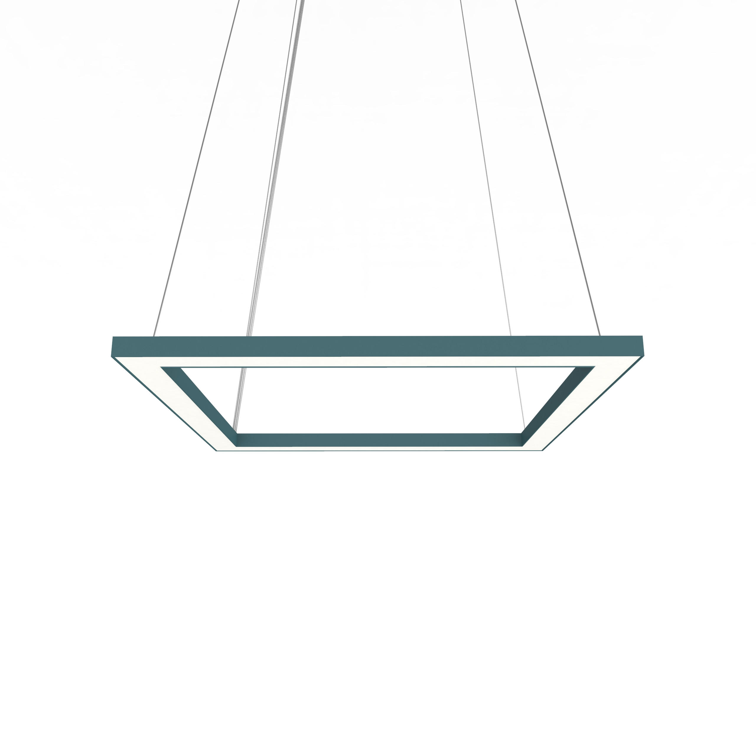 LED-HÄNGELEUCHTE - Blau, Metall (40/40/100cm) - Lumicom