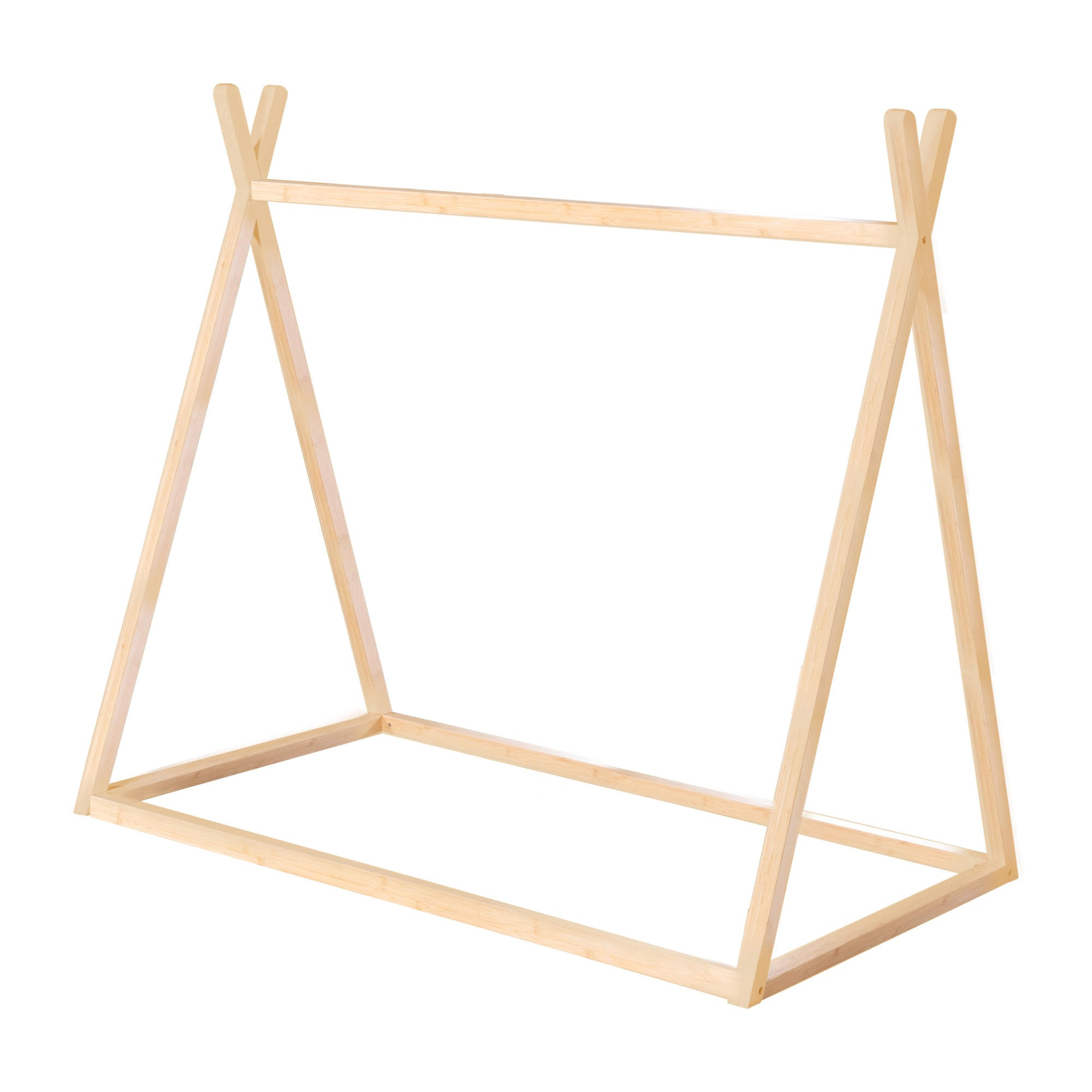 TIPPIBETT 70 x 140 cm Montessori Bambus - Naturfarben, Holzwerkstoff (70/140cm) - Roba