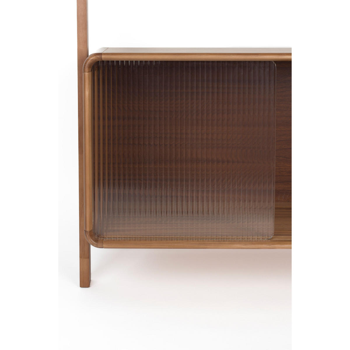 STANDREGAL Rise Walnuss - Braun, Holz (90/180/35cm) - Zuiver