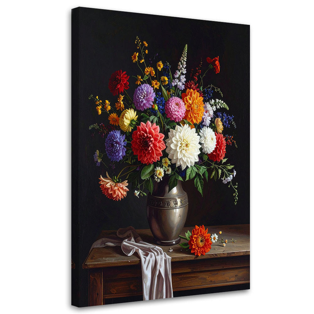 Feeby Leinwandbild Mehrfarbig 70x100 cm