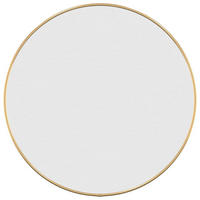 WANDSPIEGEL Golden Ø 50 cm Rund - Goldfarben, Glas (50/50/1cm) - furnicato