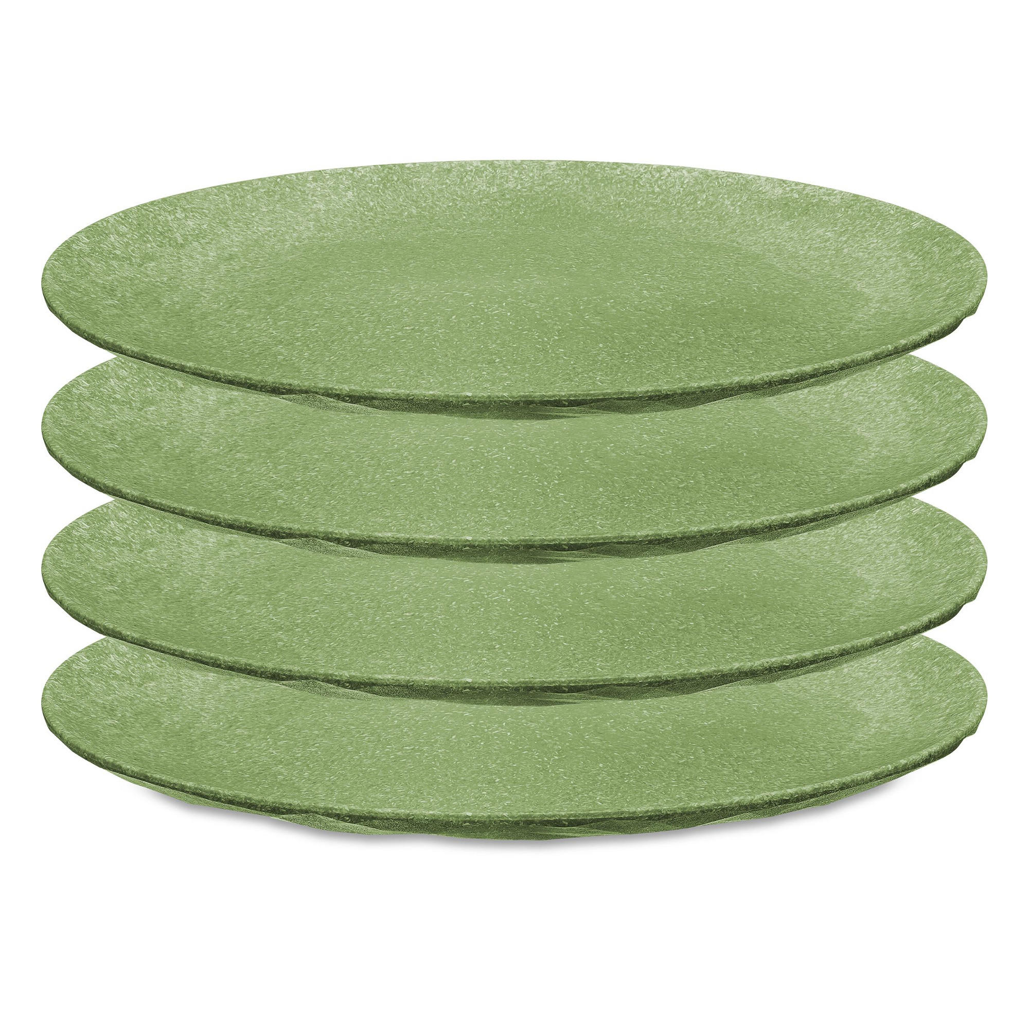 ESSTELLER Club Nature leaf green 26/26/1,8 cm - Grün, Kunststoff (26/1.8/26cm) - KOZIOL