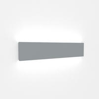 LED-WANDLEUCHTE Band L - Grau, Metall (50.4/11/3.6cm) - Lumicom
