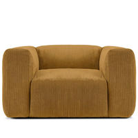 SESSEL BUFFO , Gelb - Gelb, Textil (130/73/96cm) - KONSIMO®