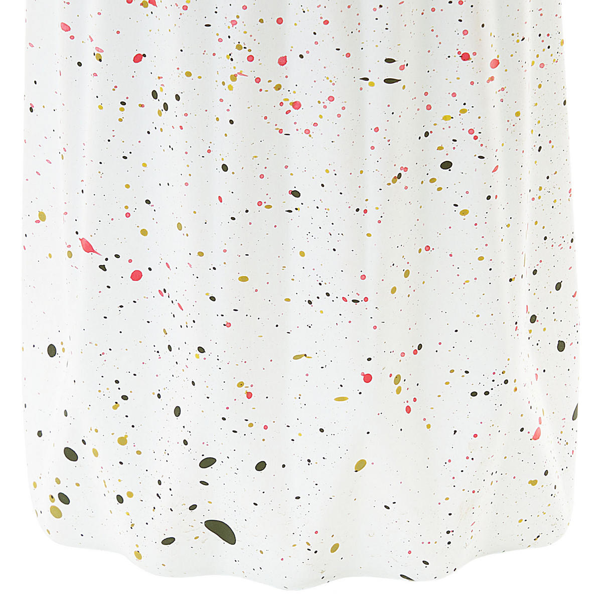 BLUMENVASE Steinzeug weiß Amaliada - Weiß, Stein (24cm) - Beliani