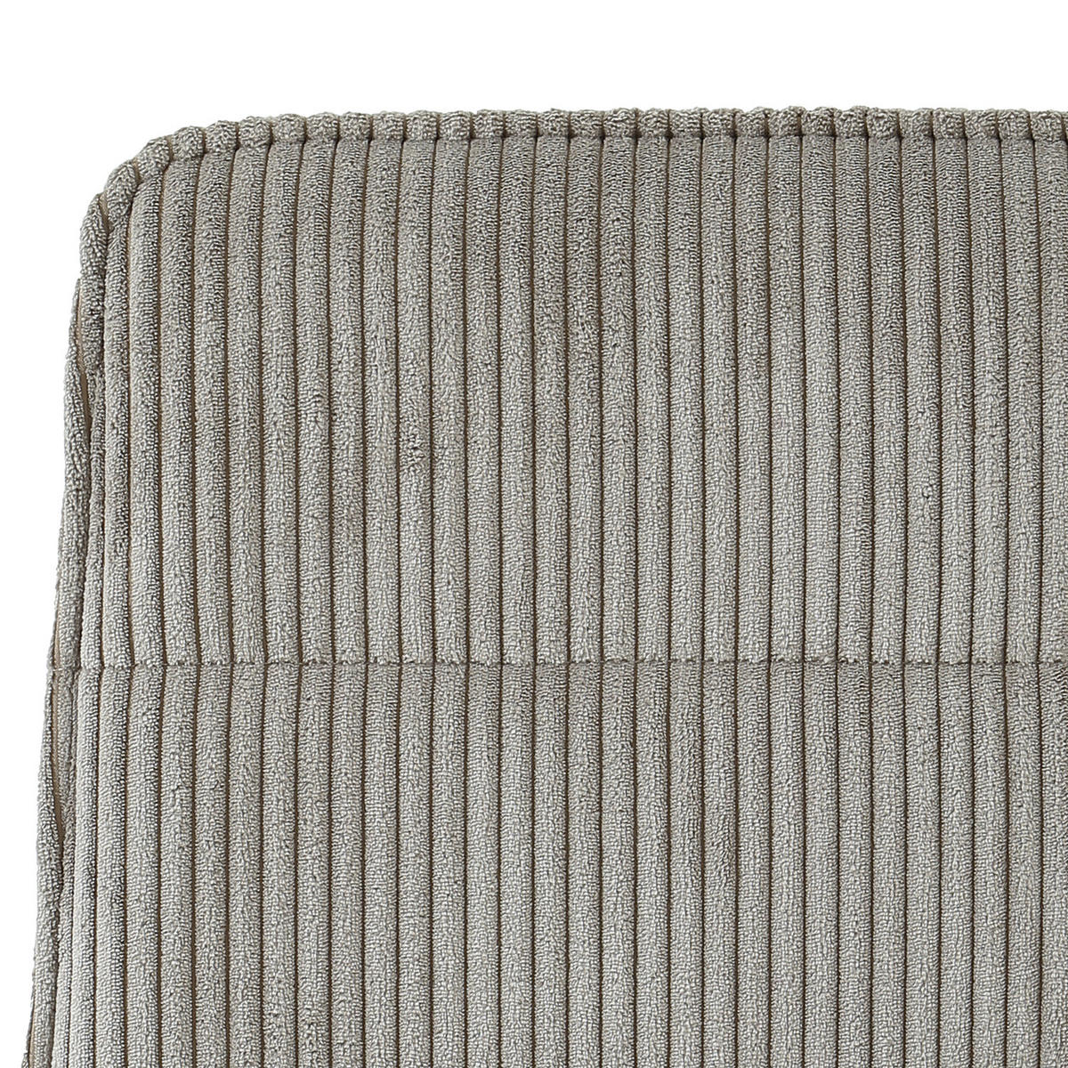 POLSTERSTUHL - 4er-Set - Cord / Eisen - Schwarz/Cappuccino, Textil/Metall (47/91/60cm) - home24