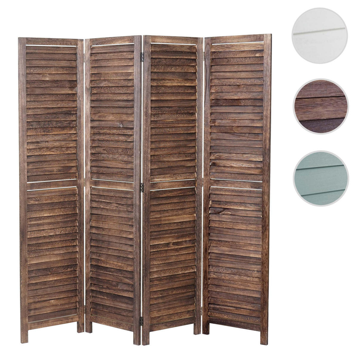PARAVENT Braun - Braun, Holz (160/170/2cm) - MCW