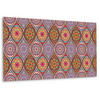 WANDPANEEL 100 x 50 cm Wunderschönes Mandala - Violett/Rot, Textil (100/1.6/50cm) - TULUP