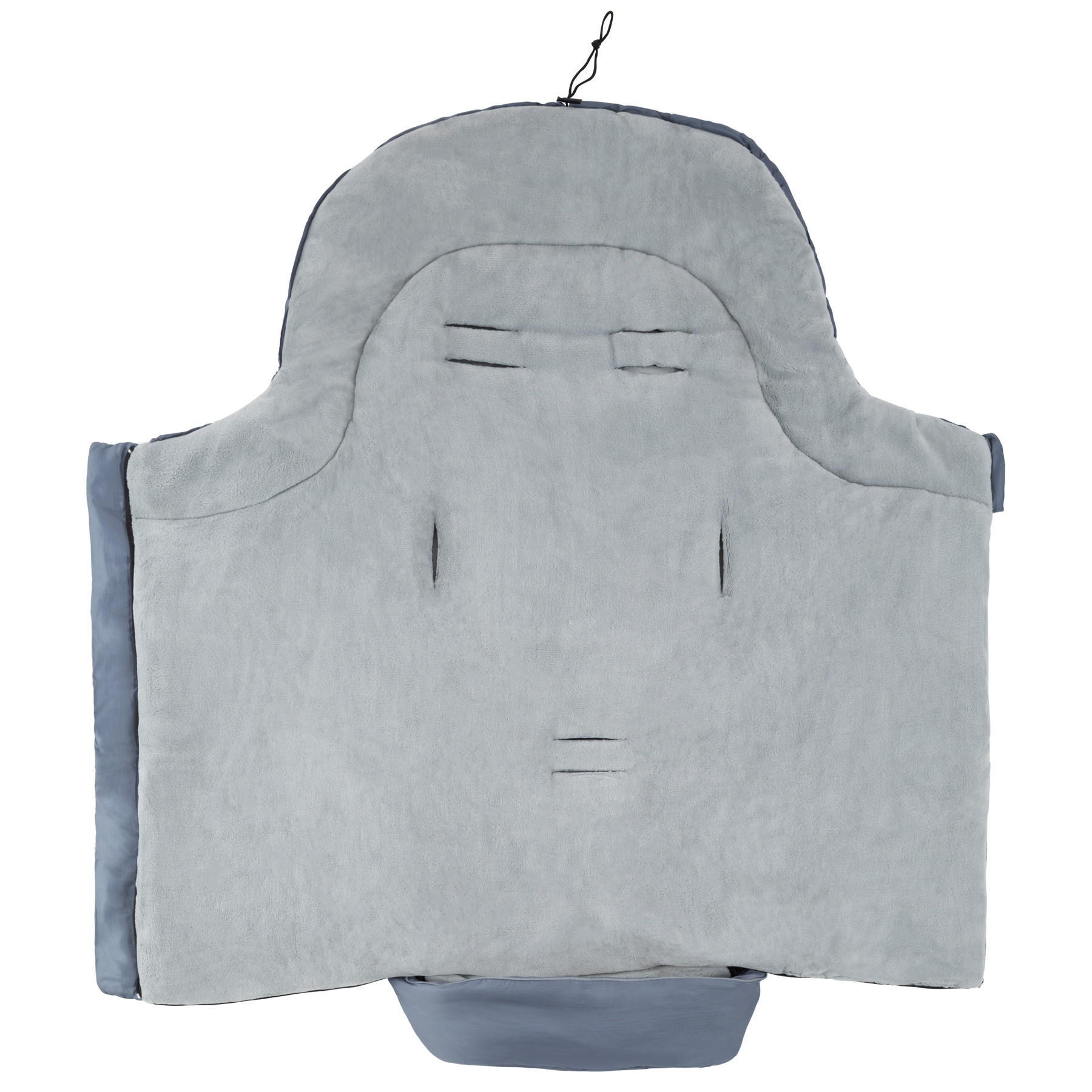 FUSSSACK ,waschbar, 97 x 47 cm,grau - Grau, Textil (47/3/97cm) - tectake
