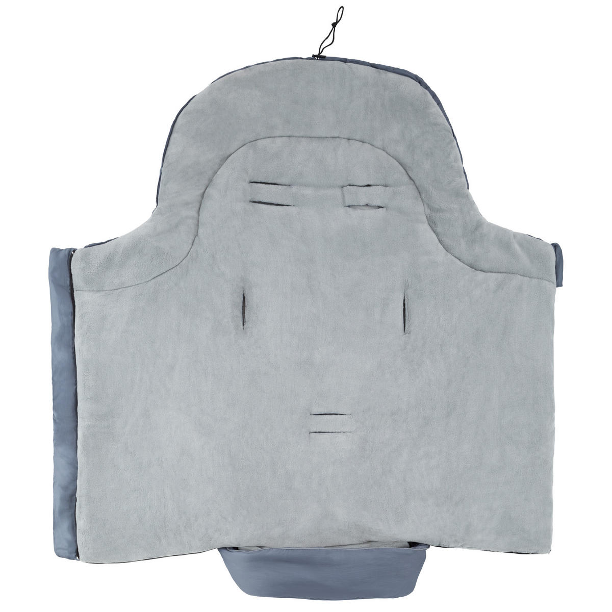 FUSSSACK ,waschbar, 97 x 47 cm,grau - Grau, Textil (47/3/97cm) - tectake