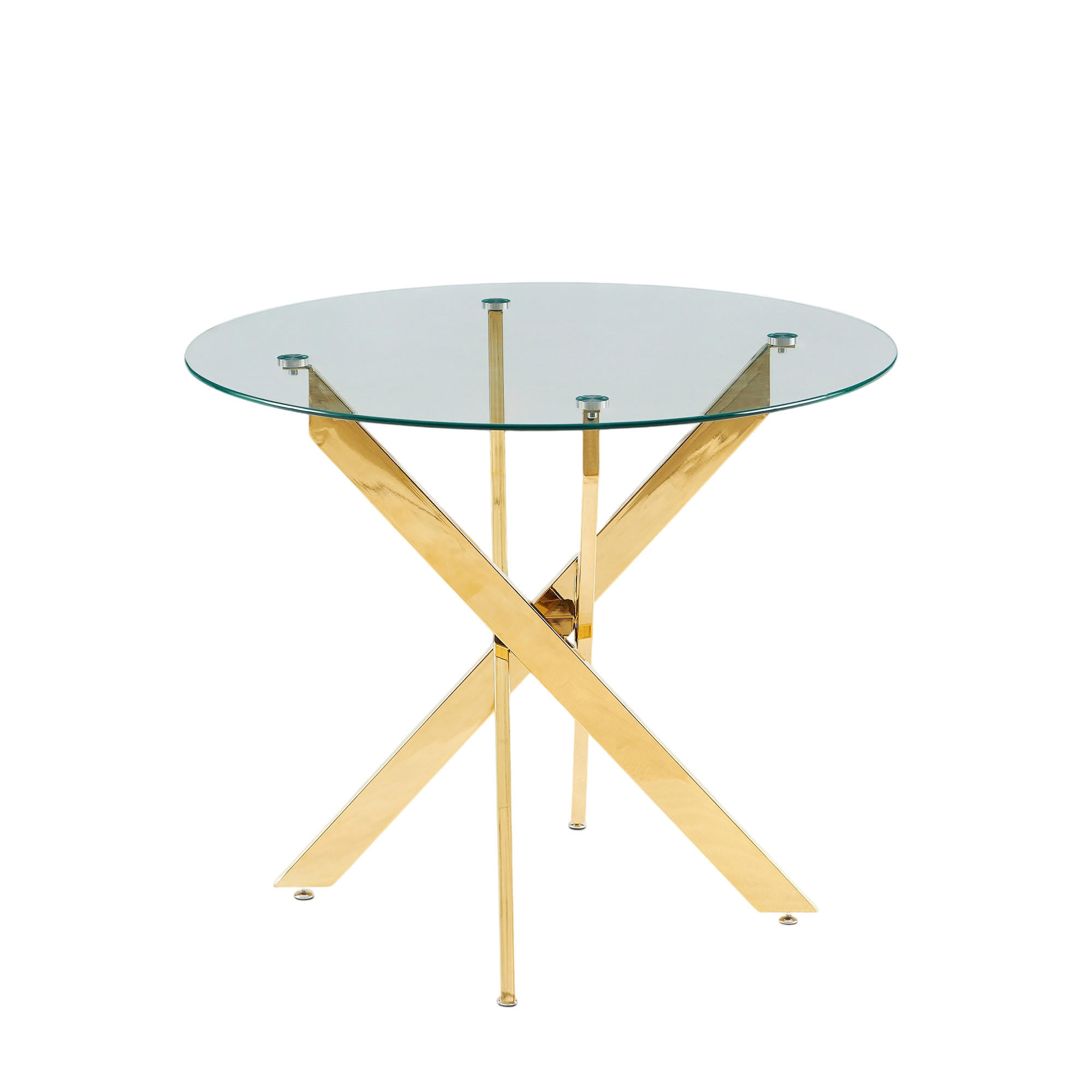 ComfortXL Bartisch Gold 80x75x80 cm