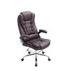BÜROSTUHL Toronto, Kunstleder Braun - Braun, Textil/Metall (69/123/78cm) - TPFLiving