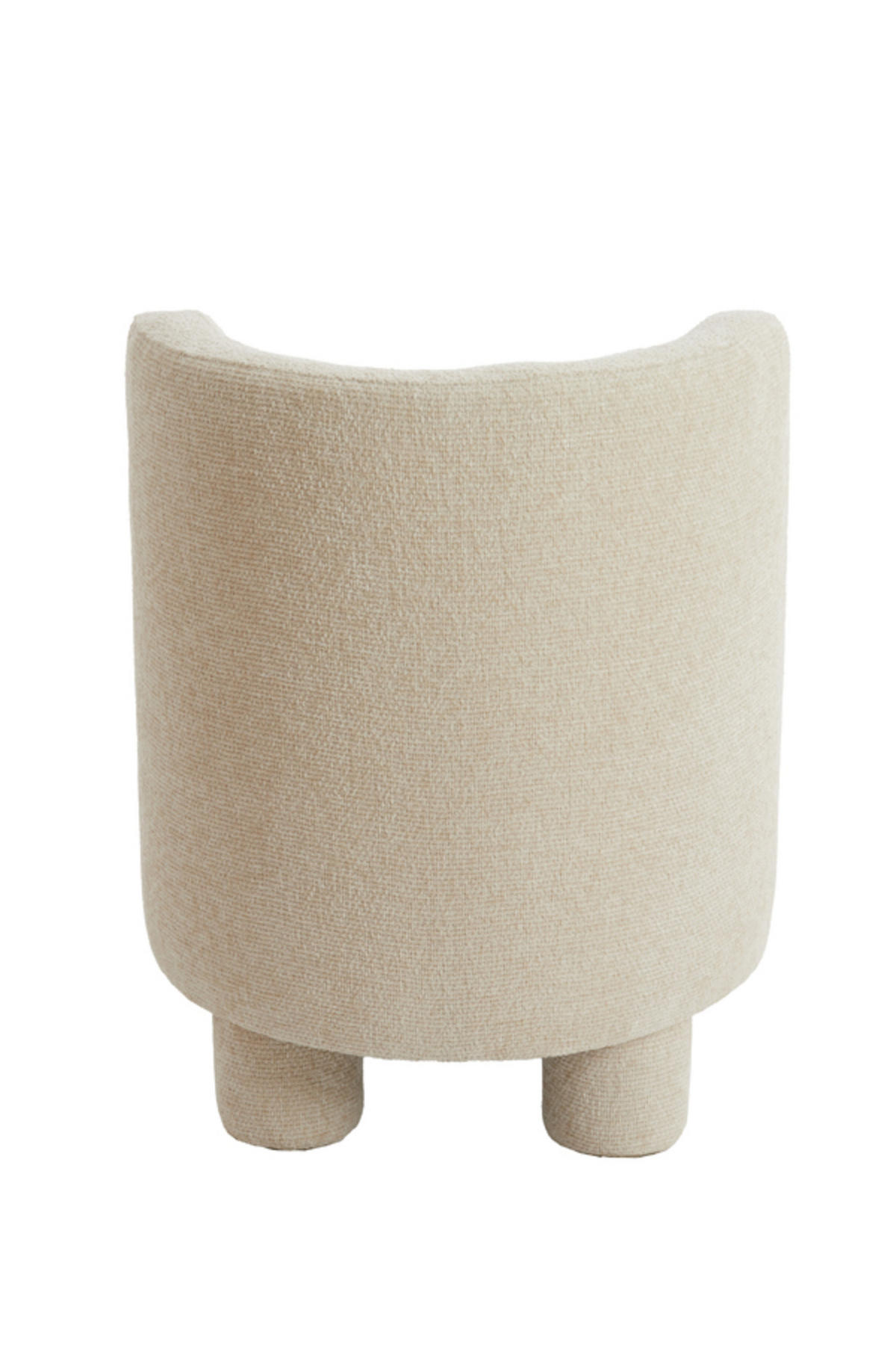 SESSEL Kamova Weiß 65/65/78 cm - Weiß, Holz (65/78/65cm) - Light & Living