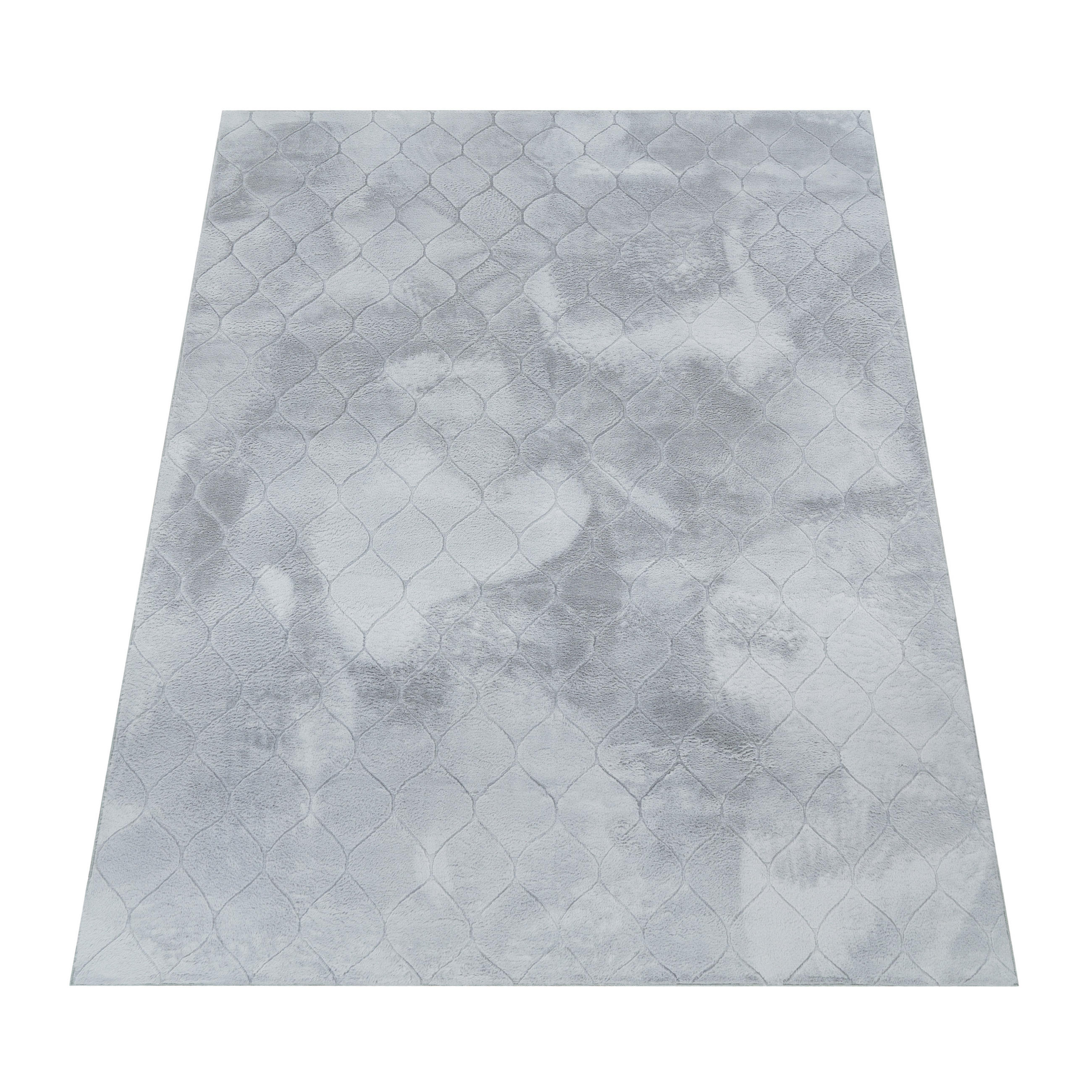 KURZFLORTEPPICH 240/340 cm Lelystad 522 - Grau, Textil (240/340cm) - Paco Home