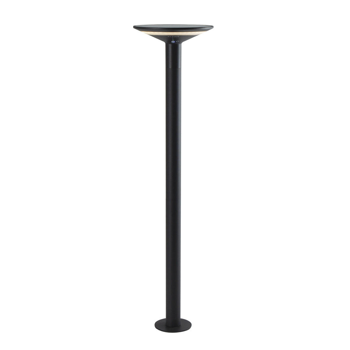 Lumisky Solarpoller Schwarz 22x14x37 cm