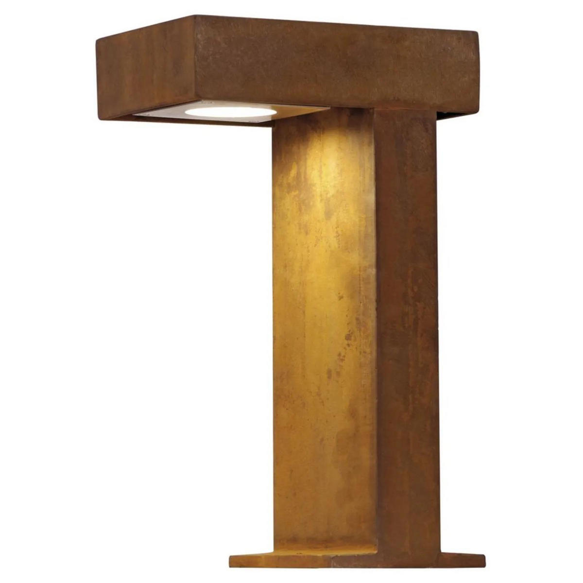 WEGELEUCHTE Rusty Rostfarbig - Rostfarben, Metall (25/25/40cm) - SLV